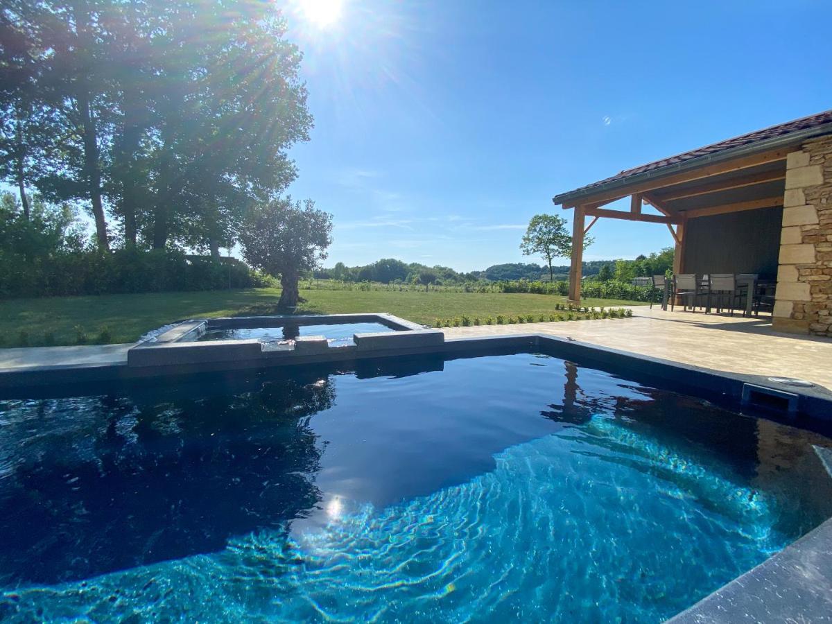 Villa Moderne , Neuve Piscine Jacuzzi . Sarlat-la-Canéda Exterior photo
